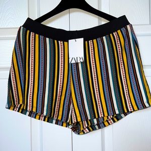Zara multicolored shorts